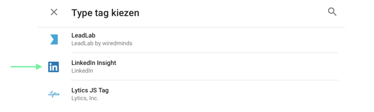 Insight Tag Installeren Op Linked In Campagnebeheer