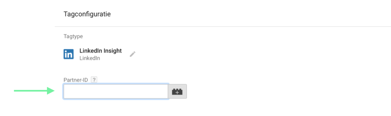 Partner Id Linkedin Campagnebeheer