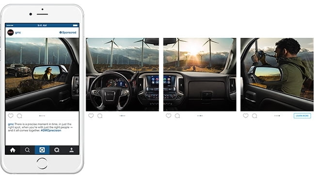 instagram advertentie